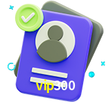 Tornar-se um membro do vip300 é muito simples